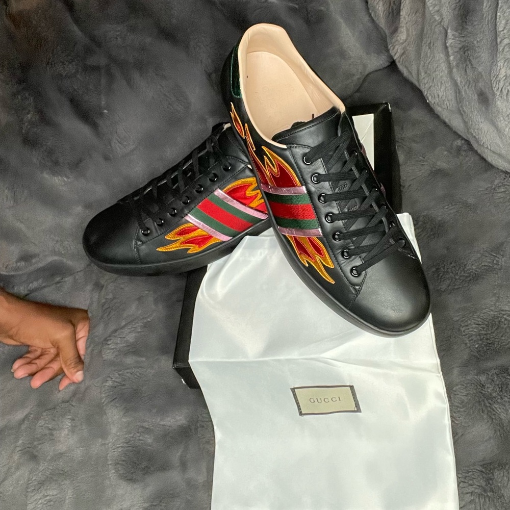 Gucci Ace Flames